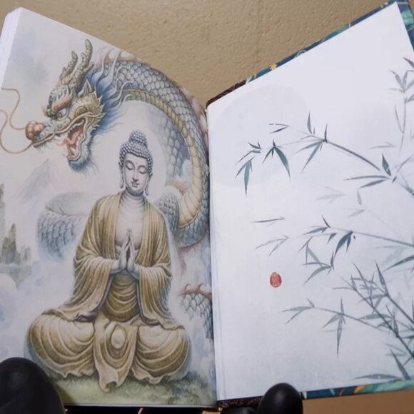 THE MOUNTAIN PATH-Poetic Teachings of the Buddha-Handmade-Color-Mauka Way-Hawaii - Picture 5 of 14